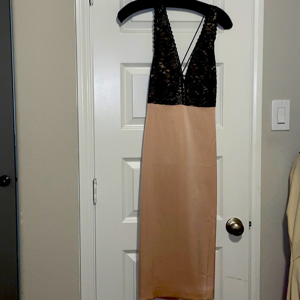Rose pink and black brand new with tag